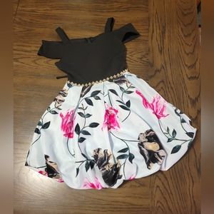 Girls Jeweled Off the shoulder Party Dress, Girl, size 5/6